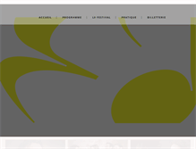 Tablet Screenshot of festivalsaintpauldevence.com